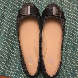 E360 Easy Spirit flats, grey, 7.5w